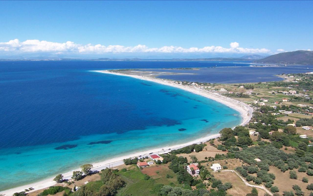 Beachfront Villa Galazio Lefkada City Luaran gambar